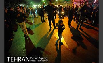 مراسم عزاداری حسینی در خیابان رودکی 34