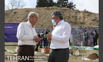 مراسم درختکاری در بوستان پردیسان 2