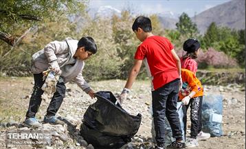 پاکسازی حاشیه رود جاجرود 14