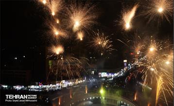 نورافشانی میدان ولیعصر(عج) به مناسبت نیمه شعبان 20