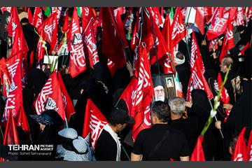 تشییع پیکر آقای شهید ایران