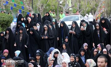 نماز عید فطر در مصلی تهران 8