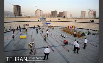 مسابقه عملیاتی ورزشی آتش نشانان تهران 37