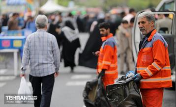 خدمات‌رسانی شهرداری تهران در نماز عید فطر مصلی تهران 18