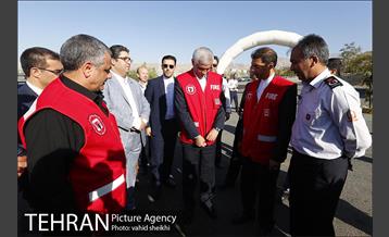 بازدید شهردار از امکانات و تجهیزات جدید سازمان آتش نشانی 29