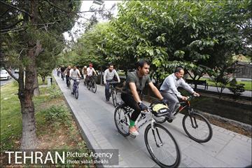پویش سه شنبه های بدون خودرو با حضور معلولین 14