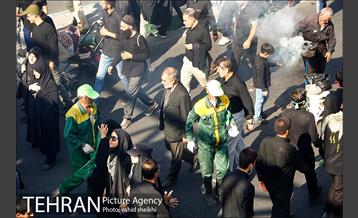 خدمات شهرداری تهران در مراسم پیاده روی جاماندگان حسینی (ع) 29