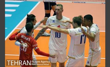 لیگ جهانی والیبال ایران و فرانسه 19