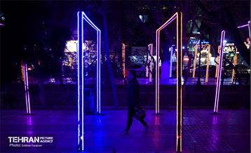 جشن نور و رنگ در بلوار کشاورز 10