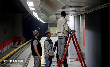 توسعه متروی تهران؛ ایستگاه کوهسار 17