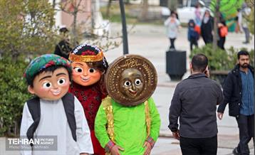 برج میلاد در ایام نوروز 24