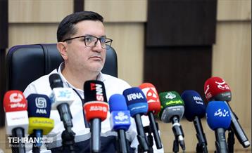 نشست خبری رئیس سازمان پیشگیری و مدیریت بحران شهر تهران 31