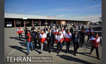 بازدید احمد مسجد جامعی از مراکز مرتبط با زلزله تهران 29