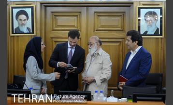 دیدار شهردار بلگراد با ریاست شورای شهر تهران 23