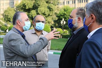 بازدید مدیران شهری از ساختمان بلدیه تهران  17