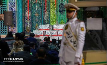 مراسم وداع با پیکرهای مطهر ۱۱۰ شهید گمنام دفاع مقدس 23