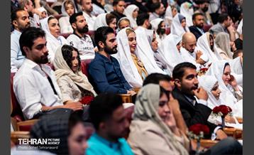 جشن ازدواج ۱۱۰ زوج جوان تهرانی