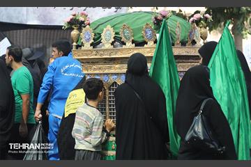 آیین پیاده‌روی جاماندگان اربعین حسینی در مناطق شهرداری تهران 6
