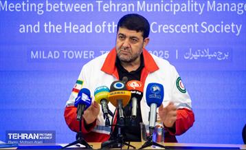 نشست مدیران شهرداری تهران با رئیس جمعیت هلال احمر 39