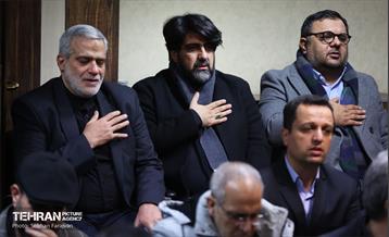 تشییع پیکر خبرنگار فقید مهدی علیرضایی 19