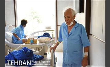 بخش بیماران کرونایی بیمارستان شهید هاشمی نژاد 7