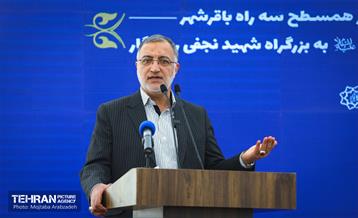 بهره برداری از پروژه غیر هم‌سطح سه راه باقر شهر 15