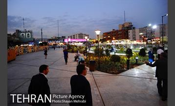 آئین بهره برداری از میدانگاه شهدای هفتم تیر با حضور شهردار تهران 1