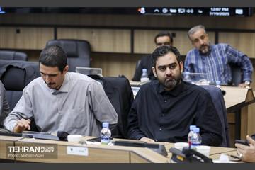 نشست جمعی از نمایندگان مجلس با رئیس سازمان پیشگیری و مدیریت بحران تهران 13