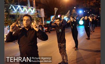 شور حسینی در خیابان گرگان 13