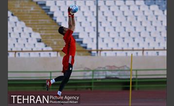 تمرین تیم ملی فوتبال