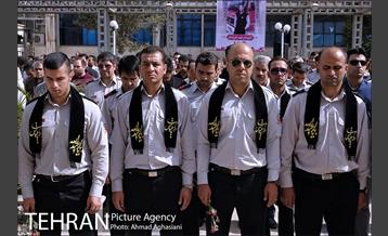 تشییع پیکر شهید آتشنشان علی قانع 23