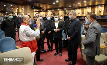 بازدید شهردار تهران از مراکز واکسیناسیون 16