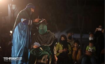 تعزیه خوانی در باغ راه حضرت زهرا(س) 3