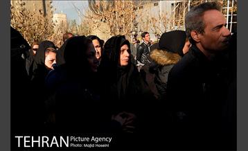 مراسم تشییع پیکر مهدی حبیبی فر 8