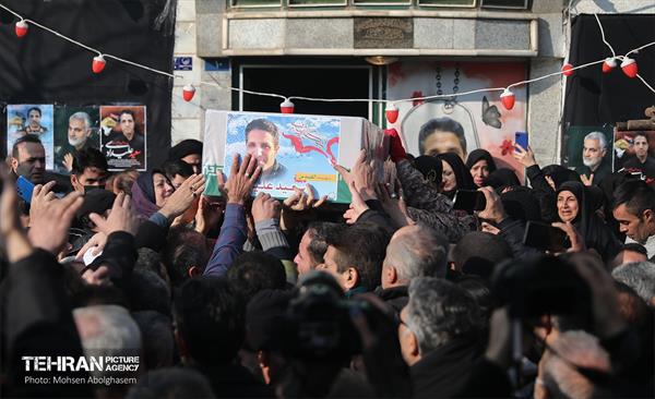 تشییع پیکر شهید مدافع حرم سعید علیدادی 44