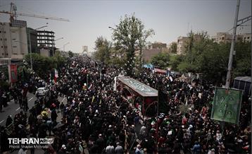 تشییع شهدای اقتدار ملی در تهران - 4 42