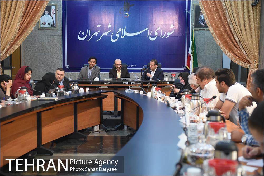 نشست خبری علی اعطا سخنگوی شورای اسلامی شهر تهران 7