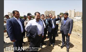 تخریب سردر پادگان جی 15