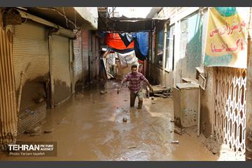 سیل در منطقه کَن