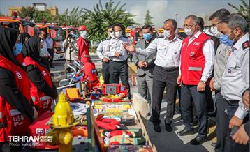 آیین گرامیداشت روز آتش نشان با حضور شهردار تهران 48