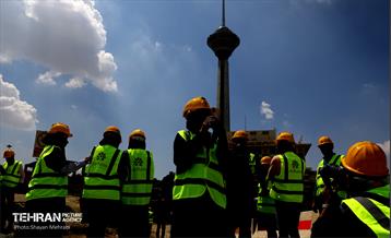 پروژه ساخت سازه در کنار گود برج میلاد 32