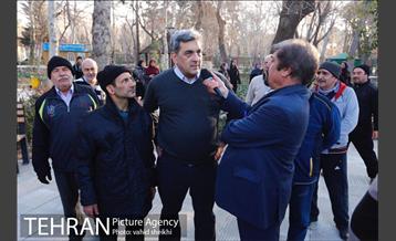 ورزش صبحگاهی شهردار تهران در سیزدهمین سه شنبه بدون خودرو 3
