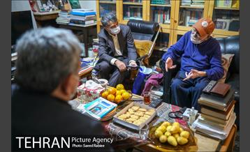 دیدار شهردار تهران با سیدعبدالله انوار 25