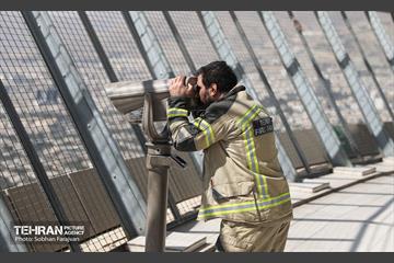 مسابقه پله‌نوردی آتش‌نشانان 9