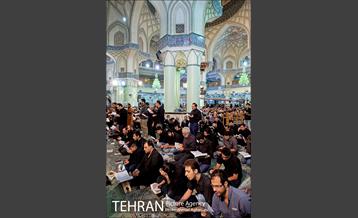 مراسم احیای شب بیست وسوم ماه رمضان درحرم حضرت عبدالظیم حسنی(ع) 4