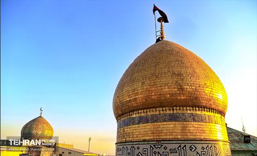 آیین تعویض پرچم حضرت عبدالعظیم حسنی(ع) 22