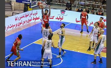 دیدار تیم های بسکتبال مهرام تهران و ذوب آهن 6