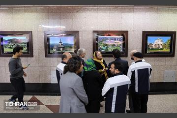 افتتاح نمایشگاه عکس رومانی در ایستگاه مترو تجریش 8