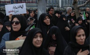 مراسم تشییع «علی لاریجانی»، «غلامرضا سلیمانی» و قهرمانان «ناو دنا» 6
