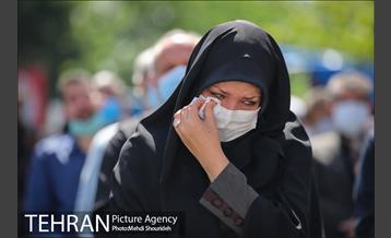 مراسم تشییع و خاکسپاری دو شهید گمنام دفاع مقدس در بوستان اندیشه 10